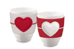 Set 2 Mug Rosso Chic & Pastel - You & Me VIMUG.HEA09