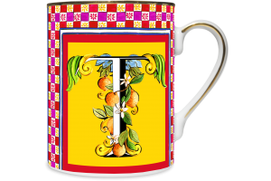 Mug Porcellana Ortigia Alphabet T